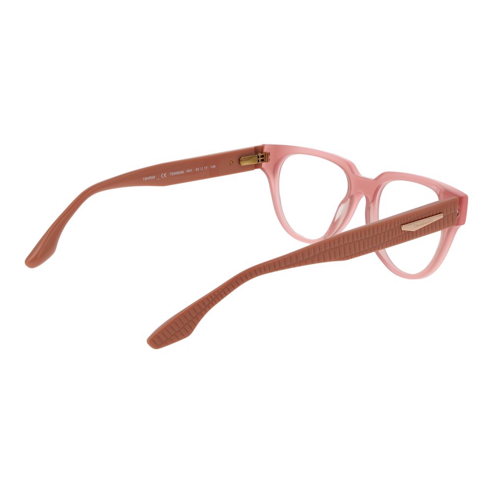 Trussardi Pink Women Glasses Frame
