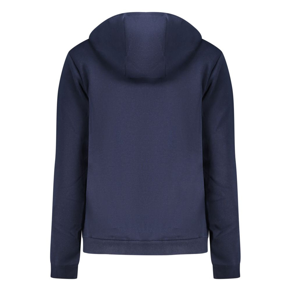 Norway 1963 Women's Cotton Hooded Sweatshirt Hoodie - Blue Print