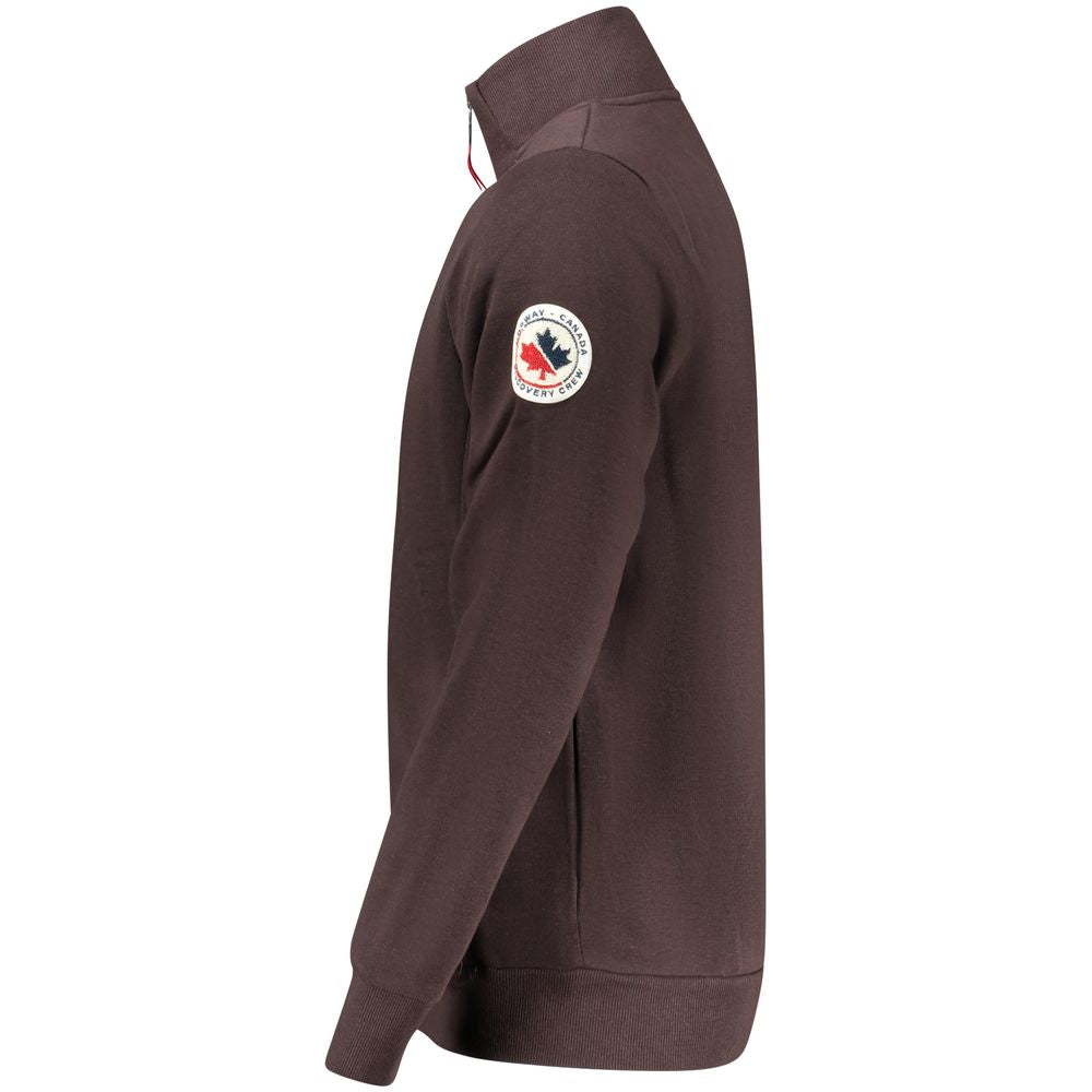 Norway 1963 Men's Cotton Sweatshirt - Brown