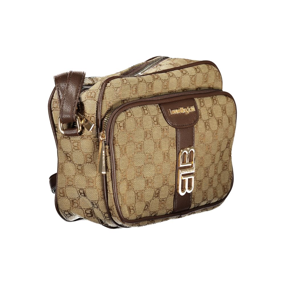 Laura Biagiotti Delray Polyester Handbag - Beige