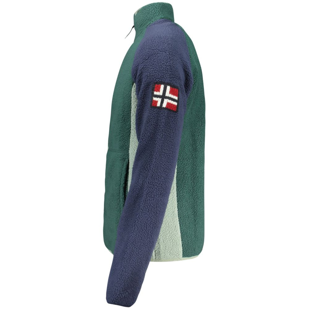 Sweatshirt by Norway 1963 for men in polyester green & signature features an provocated silhouette, detailed with a provocated and a refined for a sophisticated aesthetic.
