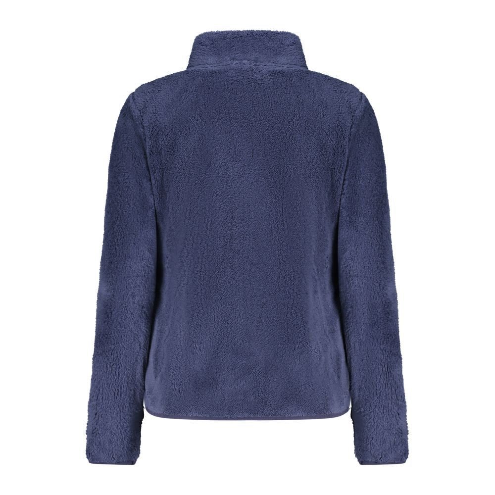 Sweatshirt by Norway 1963 for women in polyester blue features an enviable silhouette, showcasing a premium and refined high-neck neckline for a truly enviable finish.
