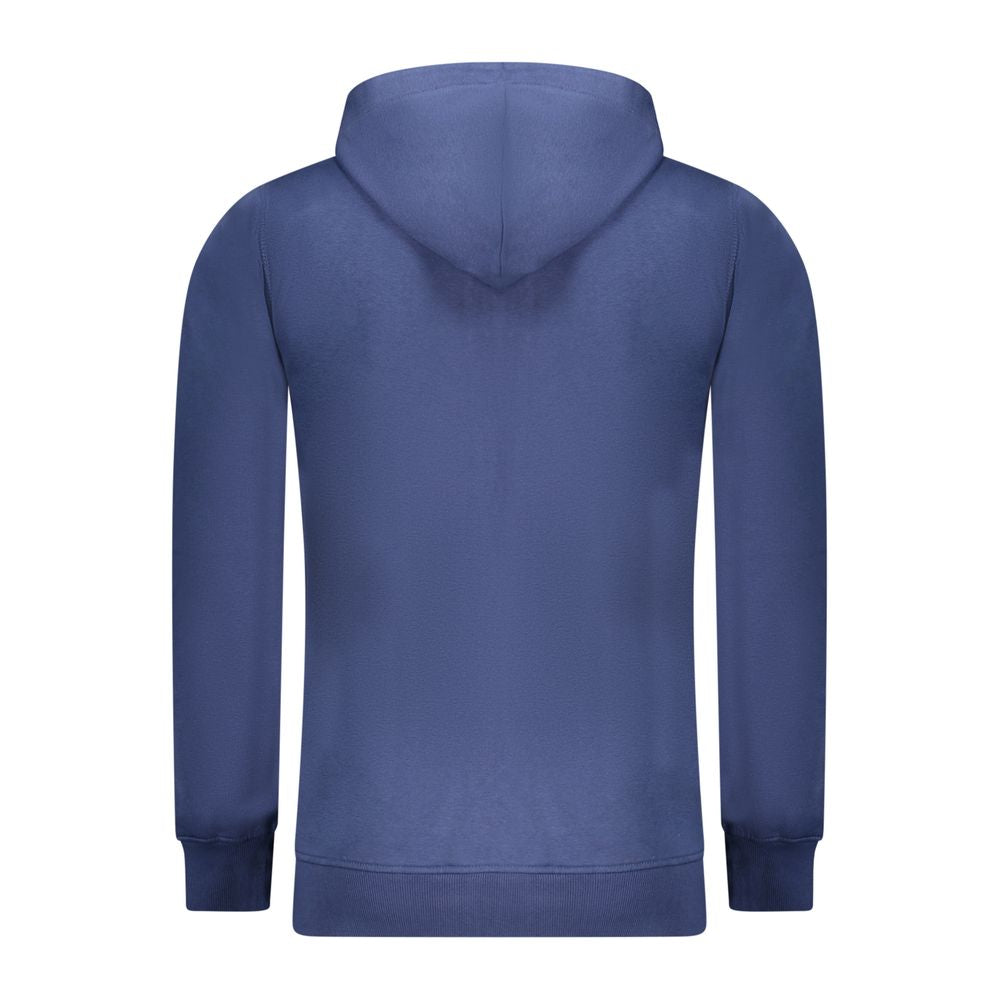 Hooded Sweatshirt Hoodie by Rifle for men in cotton polyester blue & print features an luminous silhouette, showcasing a sophisticated and for a truly luminous look.