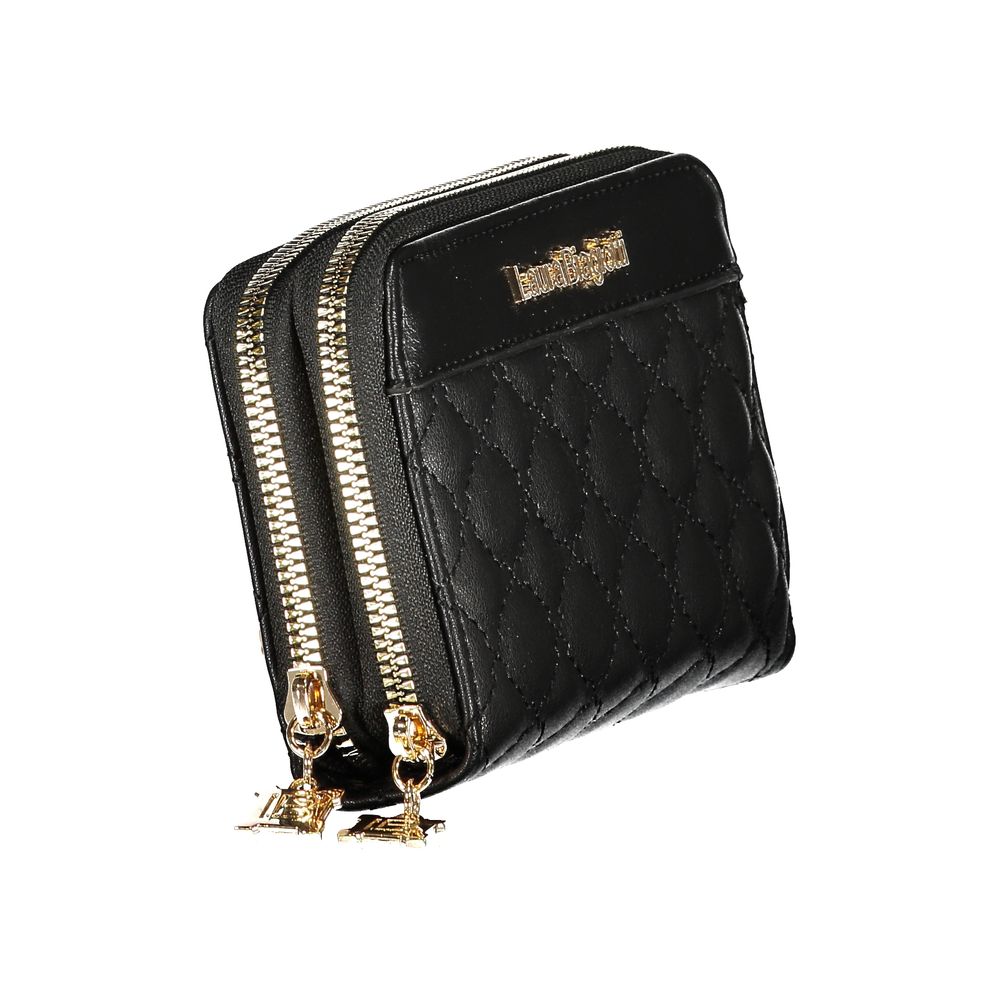 Laura Biagiotti Polyethylene Cardholder Wallet - Black