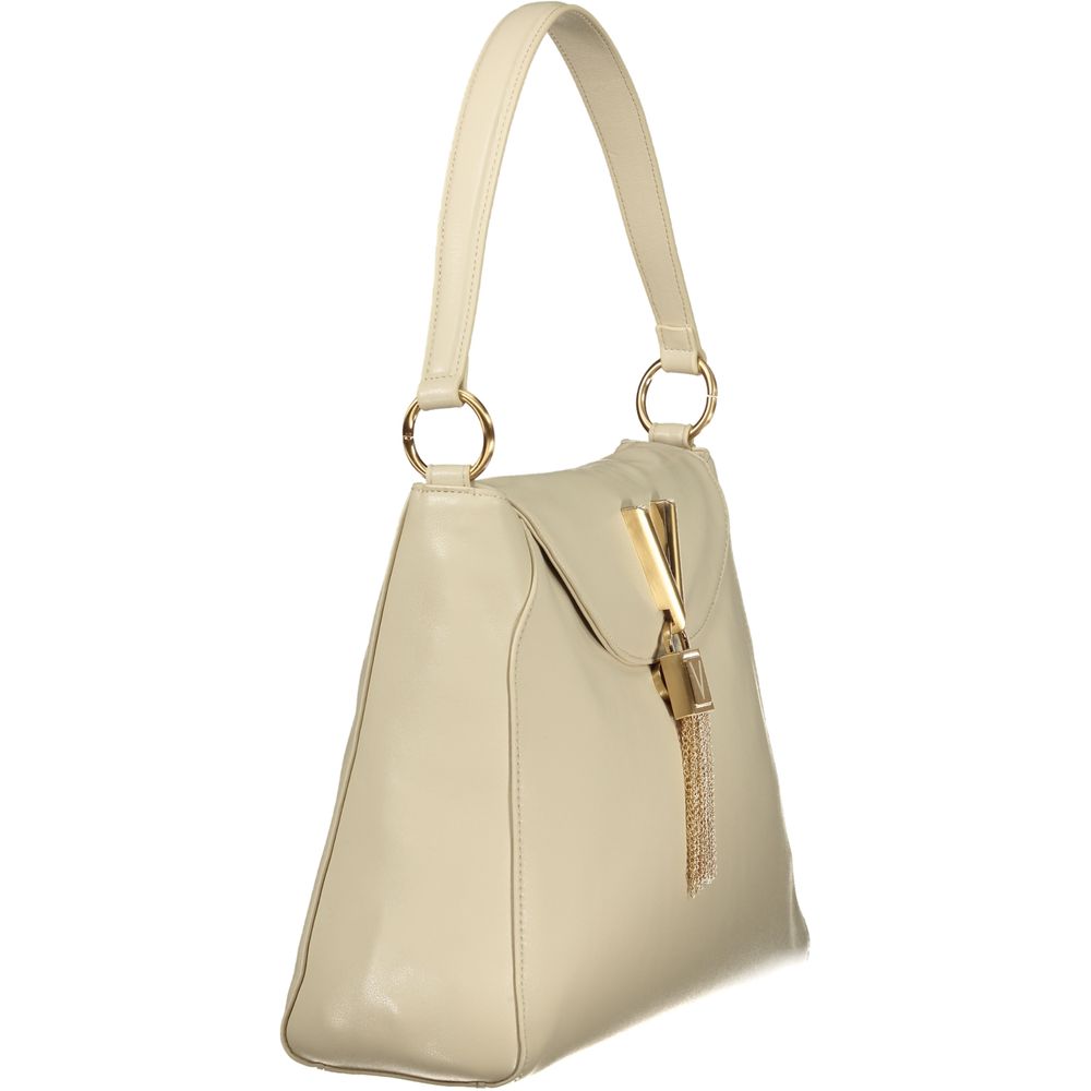 Mario Valentino Polyethylene Frame Handbag - Beige