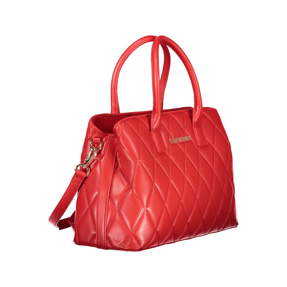 Mario Valentino Polyethylene Handbag - Red