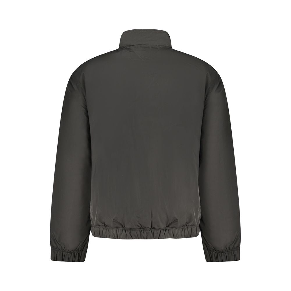 Bomber Jacket by Tommy Hilfiger for men in polyester black features a city-ready silhouette, detailed with pockets and a city-ready .