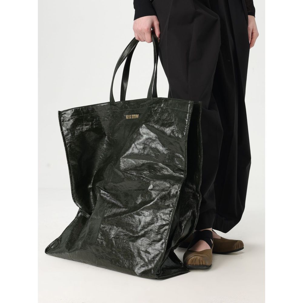 Uma Wang Nylon Shoulder Handbag - Green