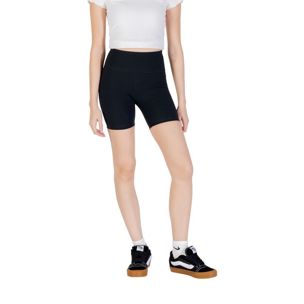Converse Women's Stretch Cotton Bermuda Shorts - Black