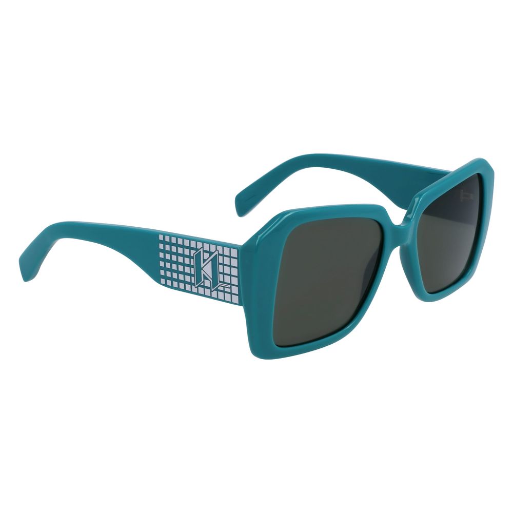 Karl Lagerfeld KL6140S5317300 Green Women's Sunglasses with Polarized Lens