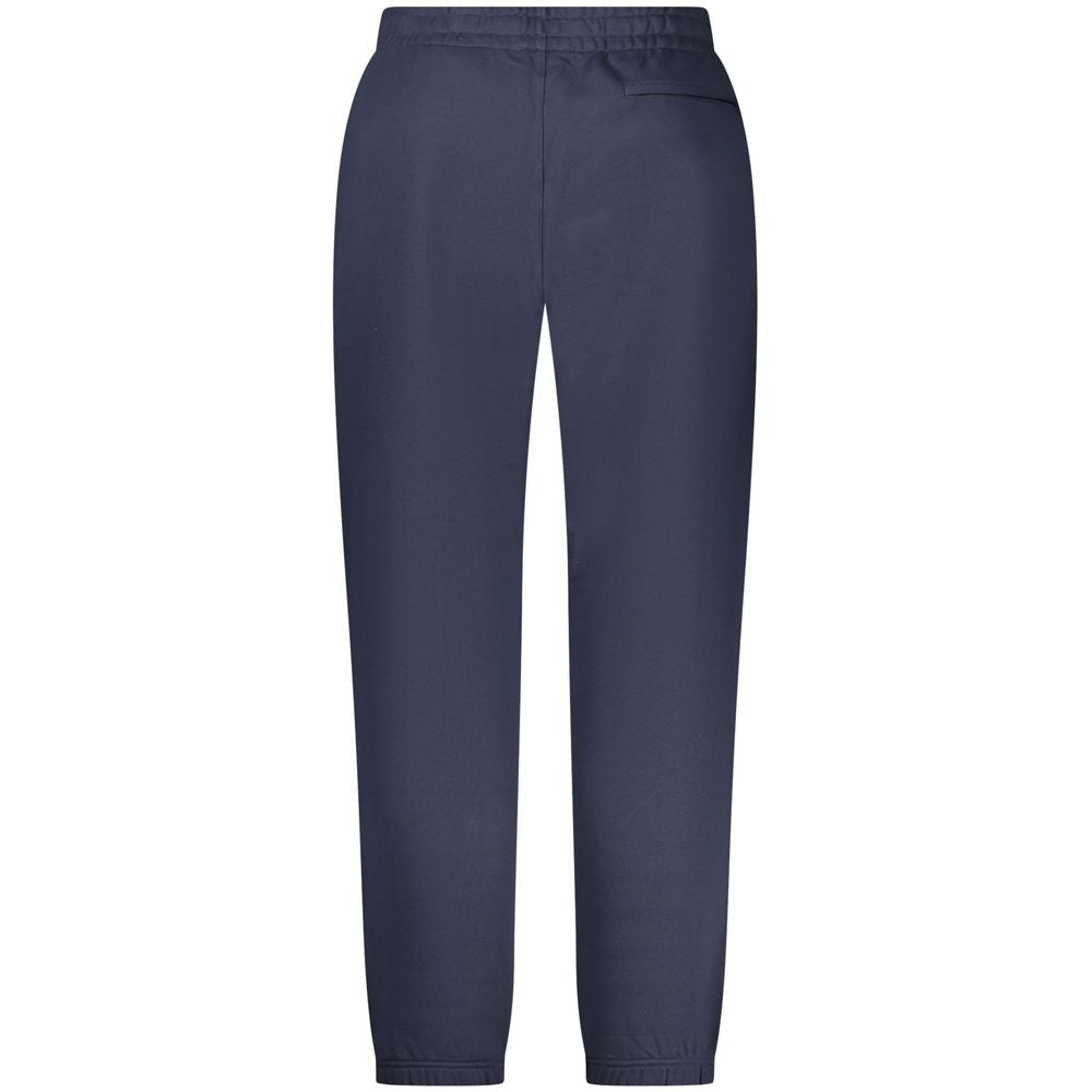 Joggers by Calvin Klein for men in cotton blue features a refined silhouette with a refined , defined by a and a refined long for a refined finish.