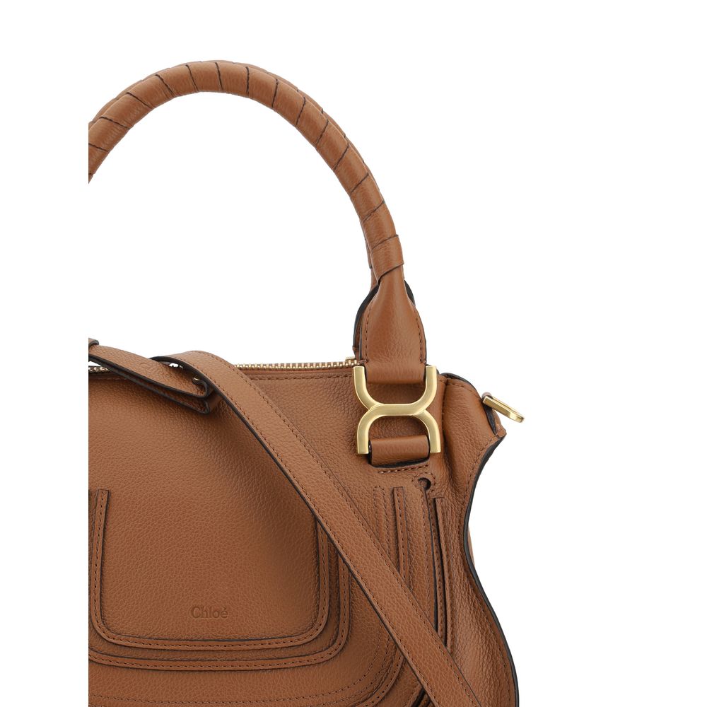 Chloé Brown Calf Leather Bos Taurus Shoulder Bag