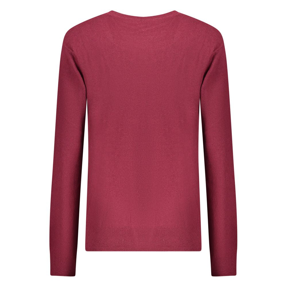 Sweatshirt by North Sails for women in wool red features an provocated silhouette, detailed with a provocated and a refined for a sophisticated aesthetic.