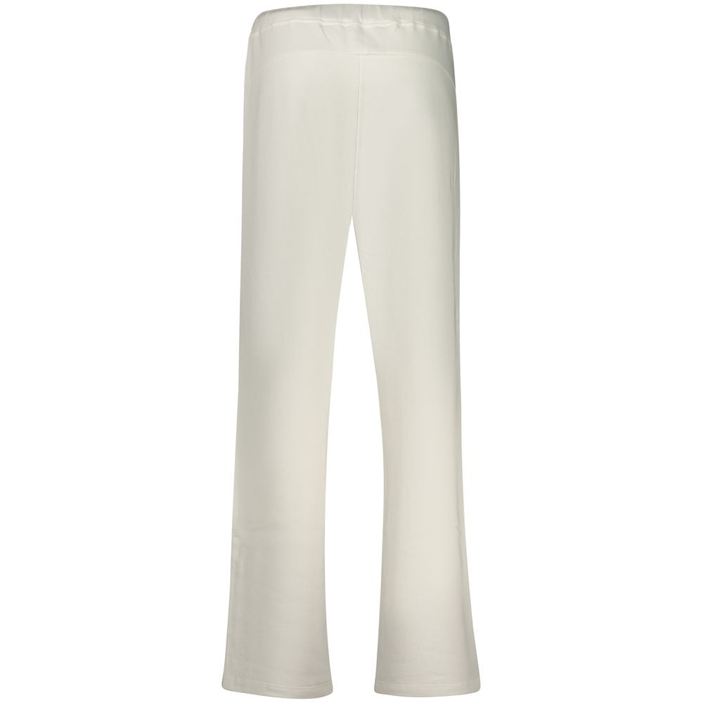 Joggers by North Sails for women in cotton white features an sophisticated and wide with a precise long, creating a sophisticated and sophisticated silhouette.