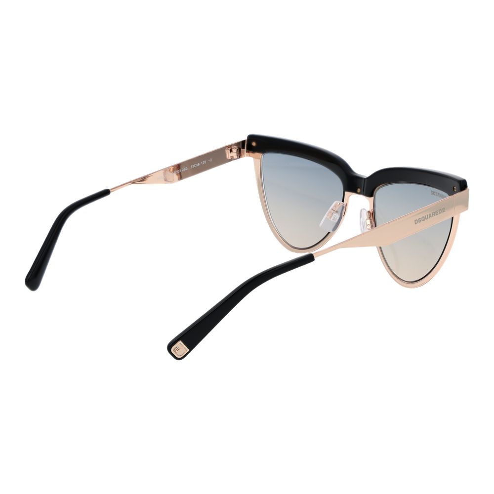 Dsquared�� Black Metal Sunglasses