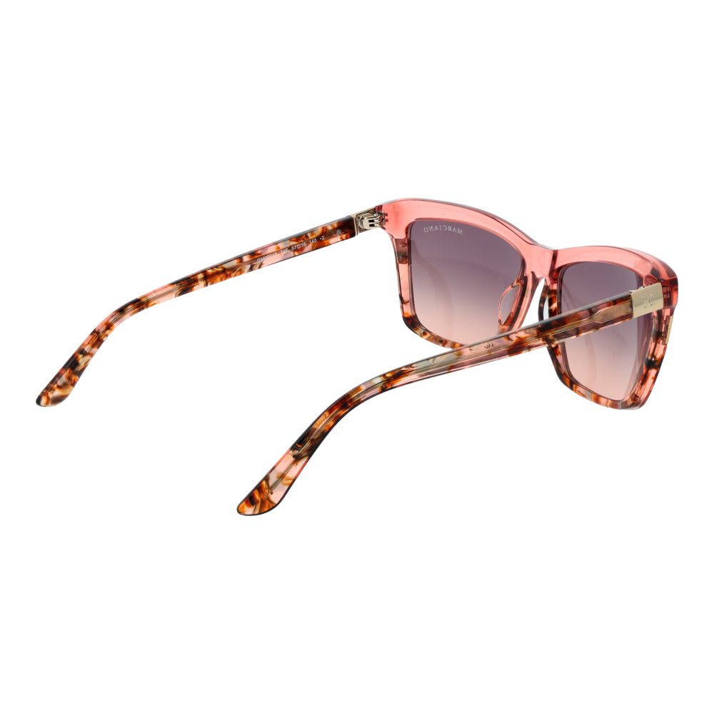 Marciano by Guess Rectangle Gradient Medium-Tint Acetate Sunglasses - Pink
