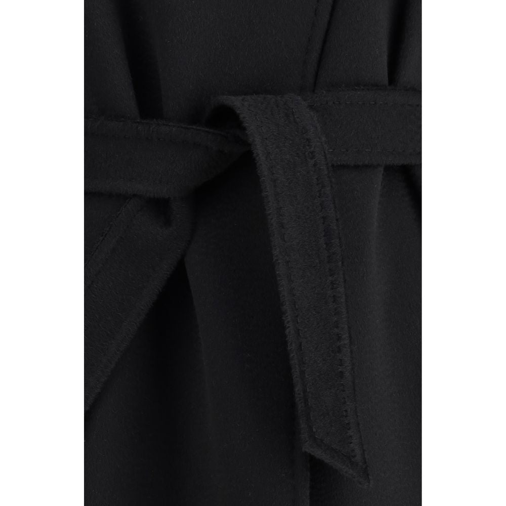 Max Mara Black Camel Hair Coat