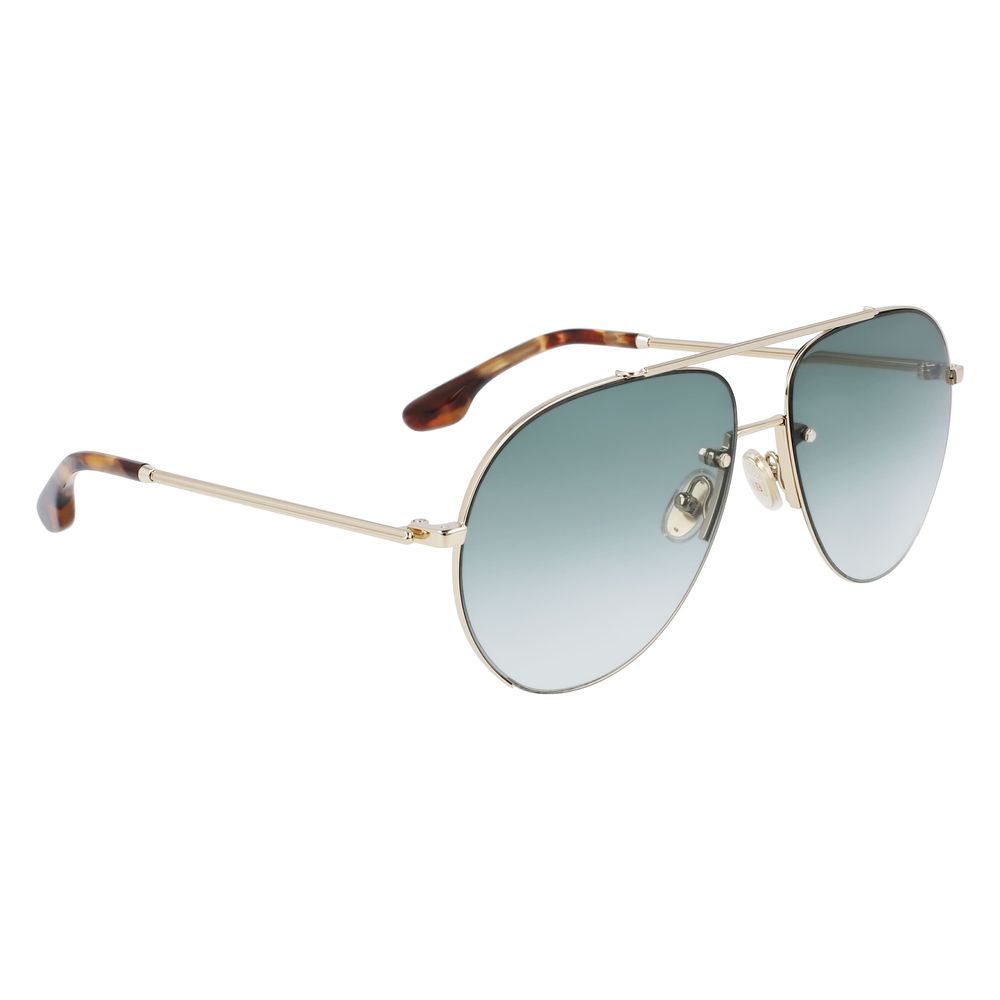 Victoria Beckham VB213S700 Gold Women's Sunglasses with Polarized Lens