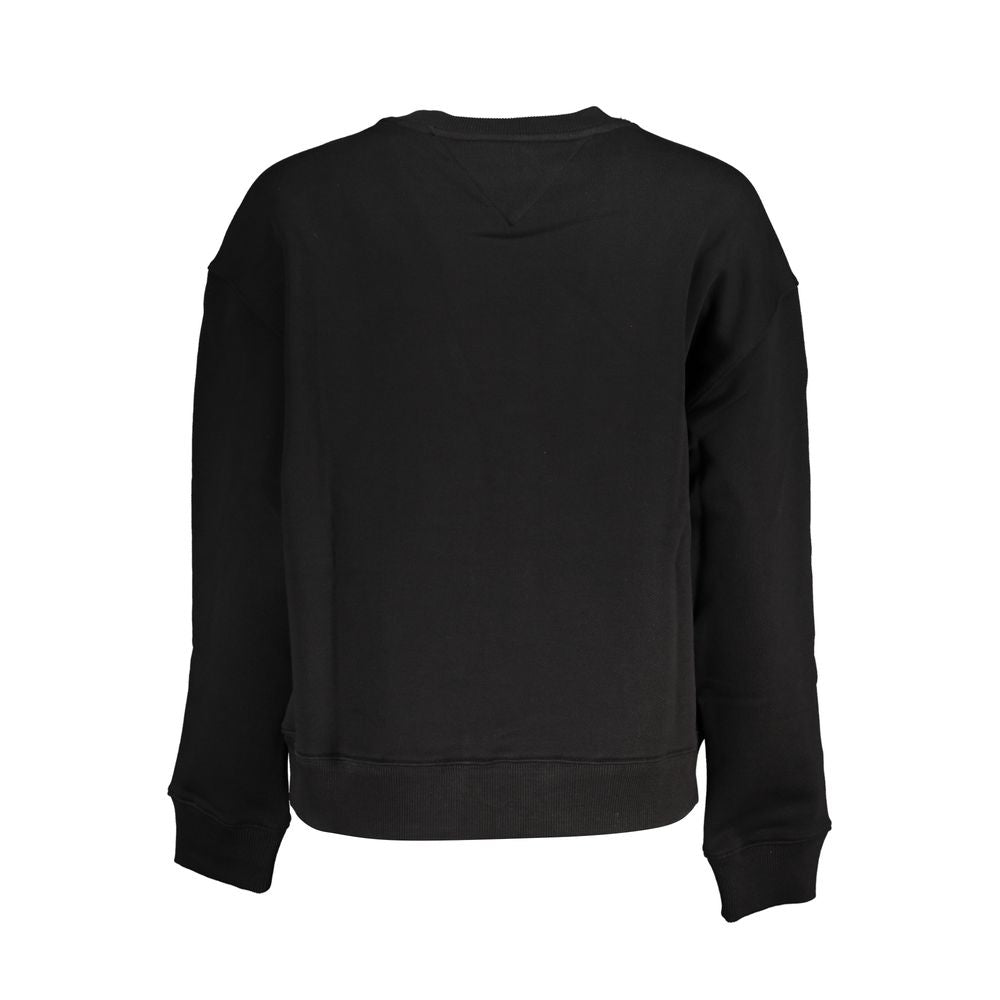 Sweatshirt by Tommy Hilfiger for men in cotton black, red, signature & print features an enviable silhouette, showcasing a premium and refined for a truly enviable finish.