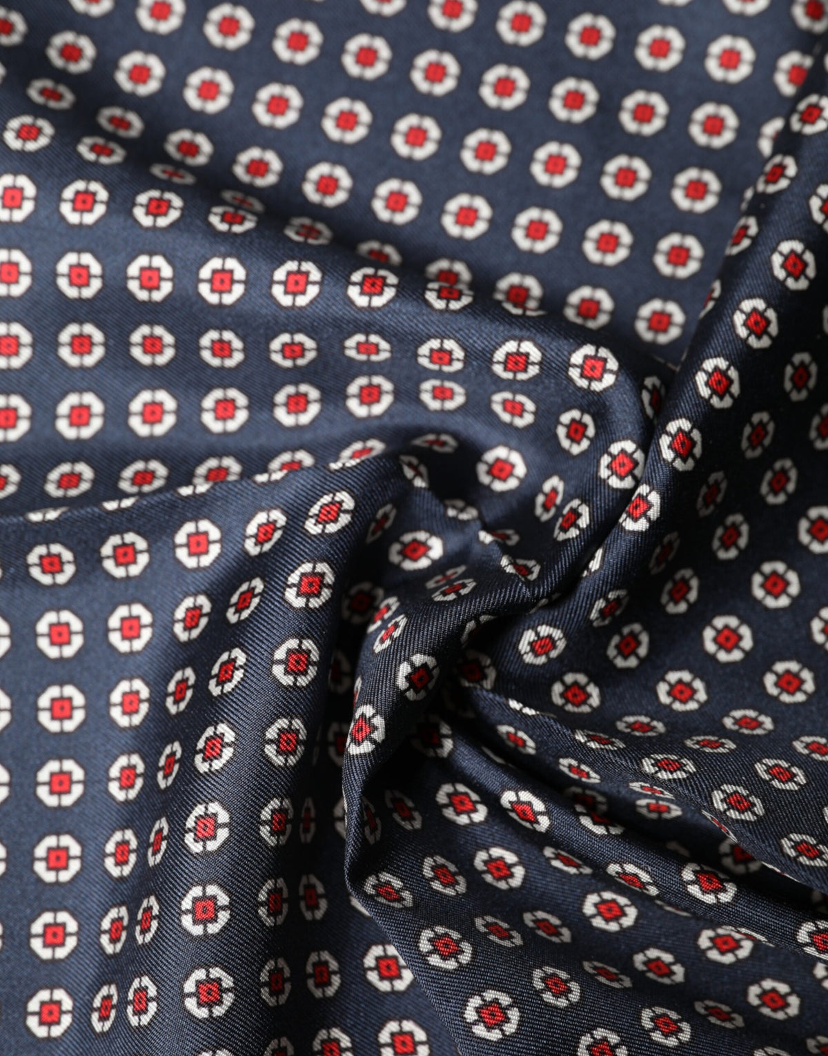 Scarf by Dolce & Gabbana for men in silk blue & patterned presents a cosy silhouette, artfully capturing the sophisticated design and premium aesthetic of the Silk Square Scarf.
