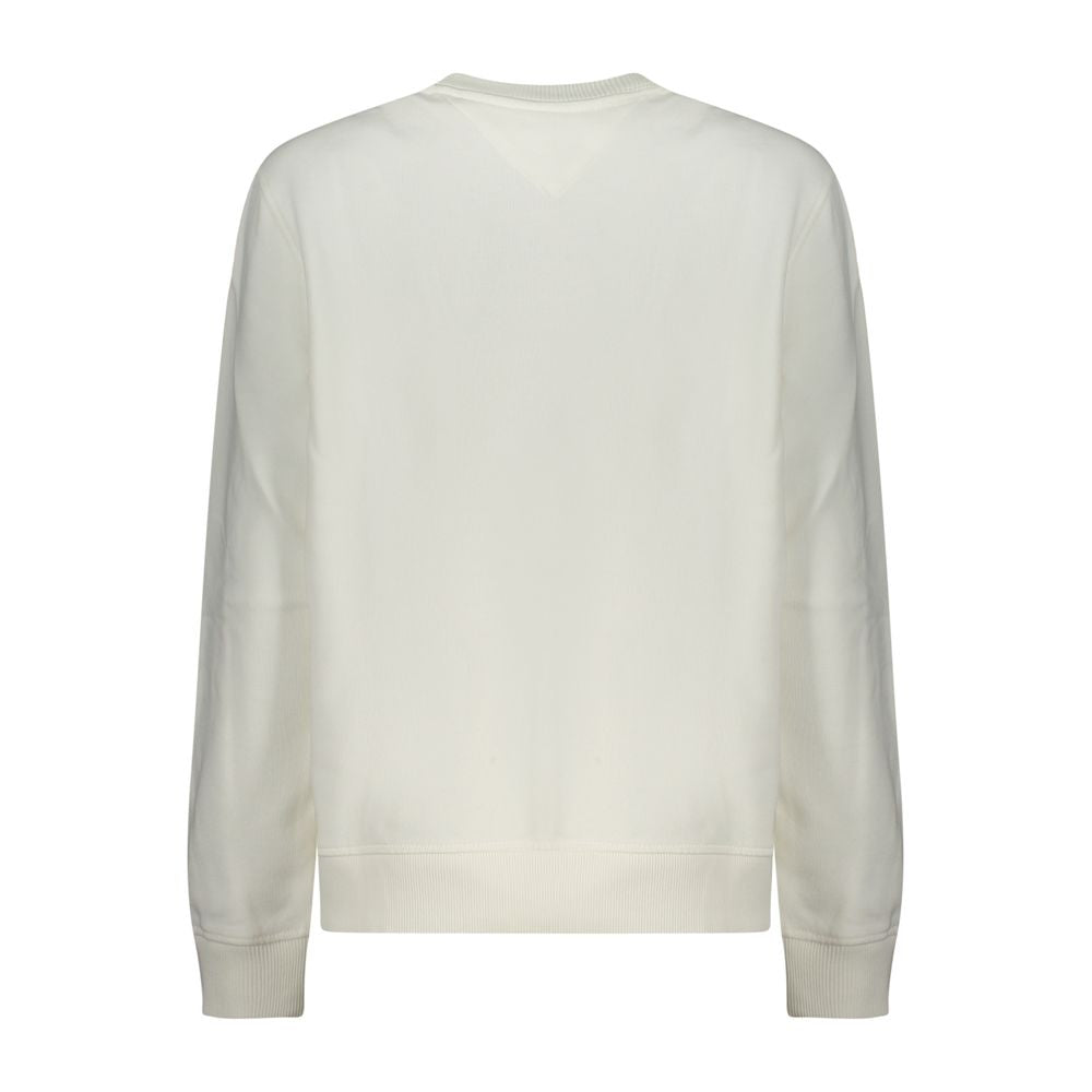 Sweatshirt by Tommy Hilfiger for women in cotton white features an magnificent silhouette, showcasing a sophisticated and detail for a truly magnificent finish.