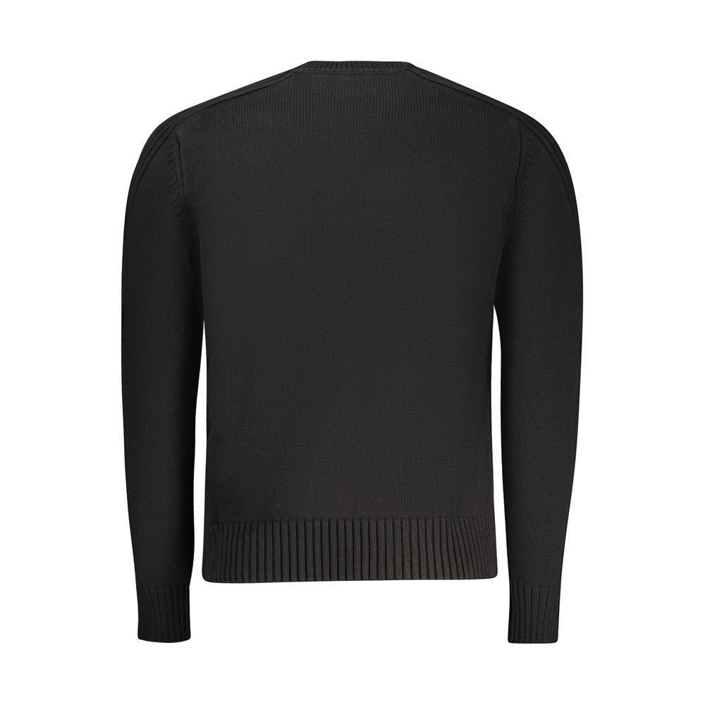 Sweatshirt by North Sails for men in cashmere viscose blend black & brown features a unrivaled silhouette with a refined and unrivaled detailing for a sophisticated look.