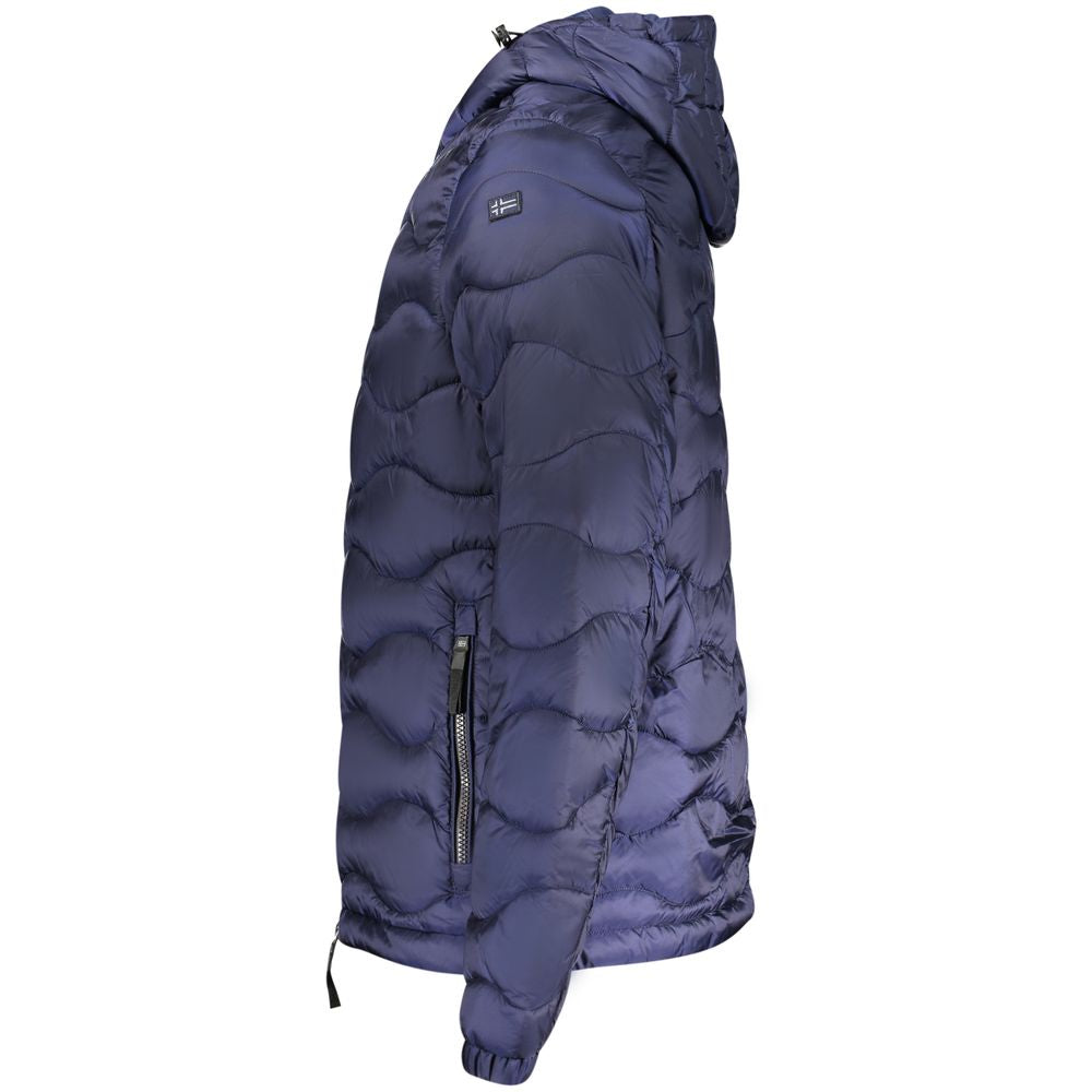 Windbreaker Jacket by Norway 1963 for men in polyamide azzurro features an enduring silhouette, showcasing technical pockets & windproof and a sophisticated for a truly enduring aesthetic.