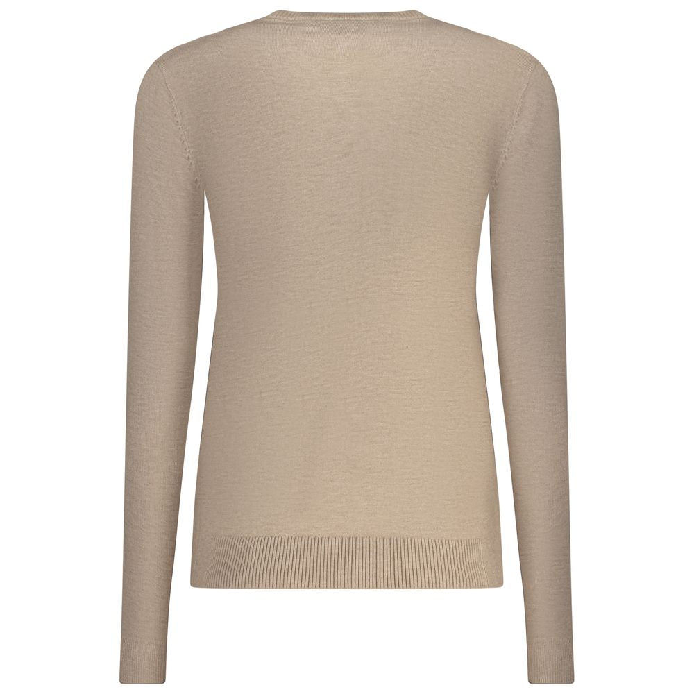 Sweatshirt by Norway 1963 for women in polyamide polyester viscose azzurro & beige features an exquisite silhouette, showcasing and details for a exquisite look.