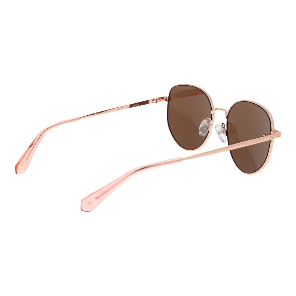 Ted Baker Rose Gold Metal Sunglasses