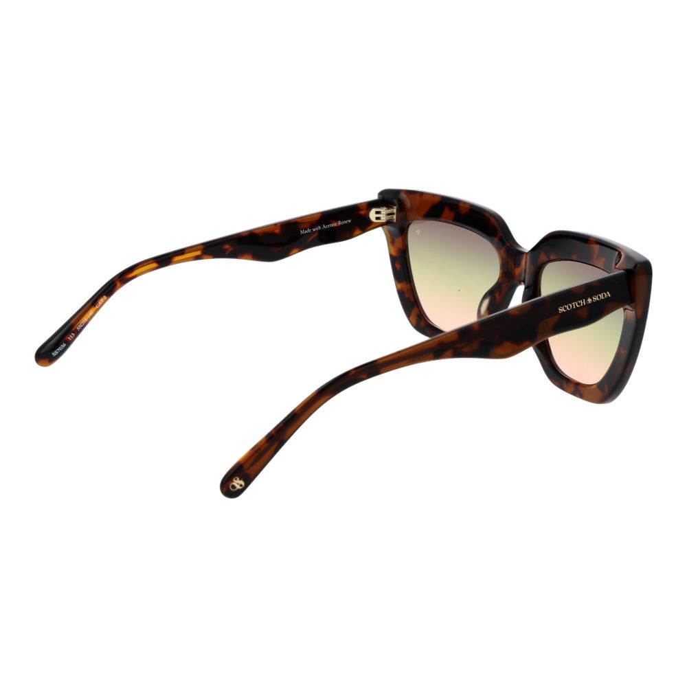 Scotch & Soda Cat-Eye Gradient Medium-Tint Acetate Sunglasses - Multicolour