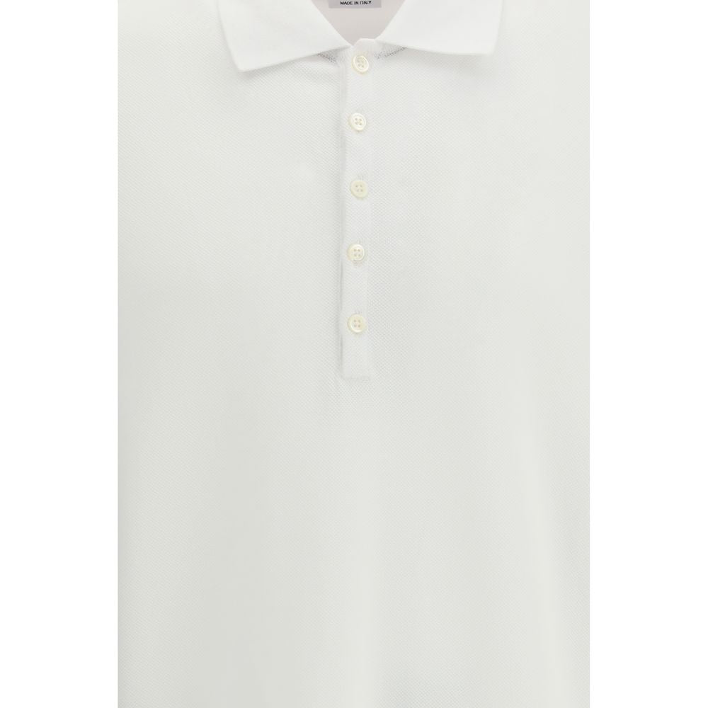 Thom Browne Men's Regular Fit Cotton Sweater - White Signature Monogram