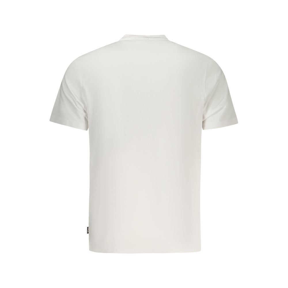 Fila White Cotton Men T-Shirt