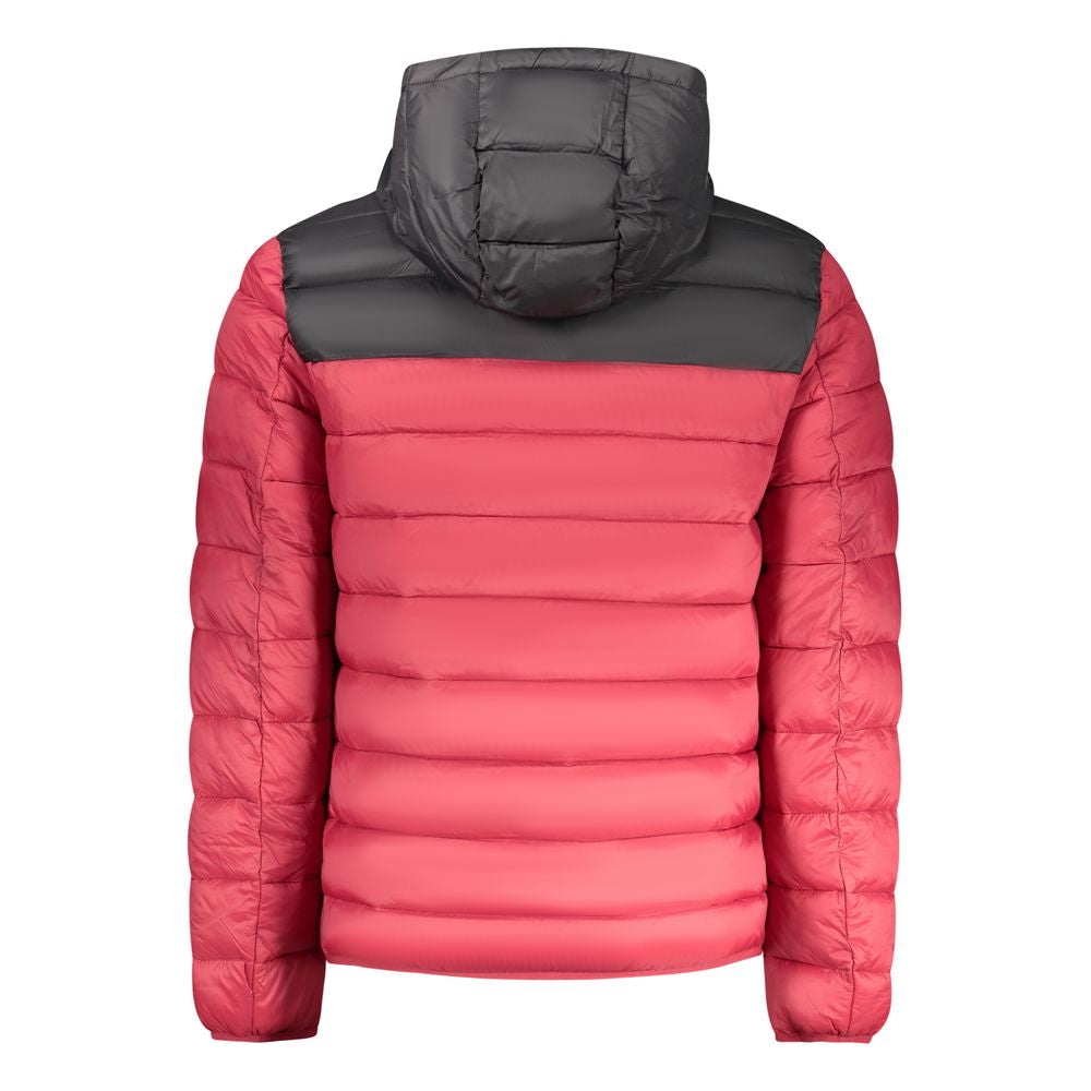 Windbreaker Jacket by Norway 1963 for men in polyamide & polyester red features an enduring silhouette, showcasing technical pockets & windproof and a sophisticated for a truly enduring aesthetic.