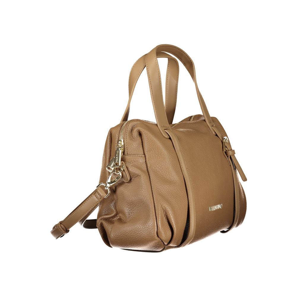 Mario Valentino Brown Polyethylene Handbag