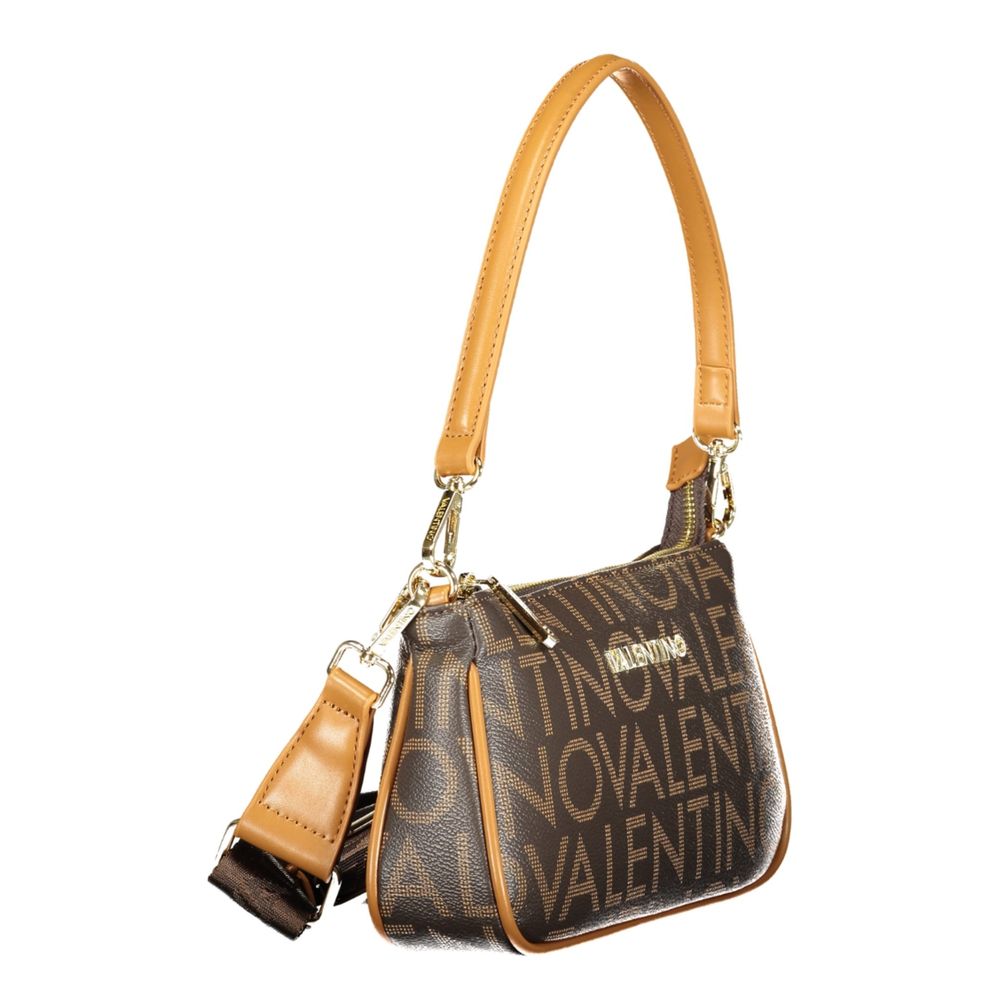 Mario Valentino Brown Polyethylene Handbag