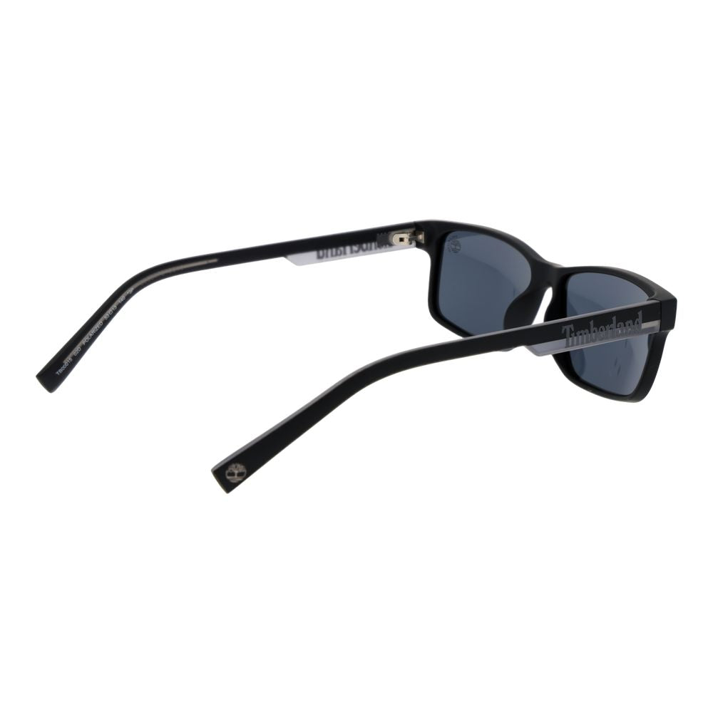 Timberland Black Stainless Steel Sunglasses