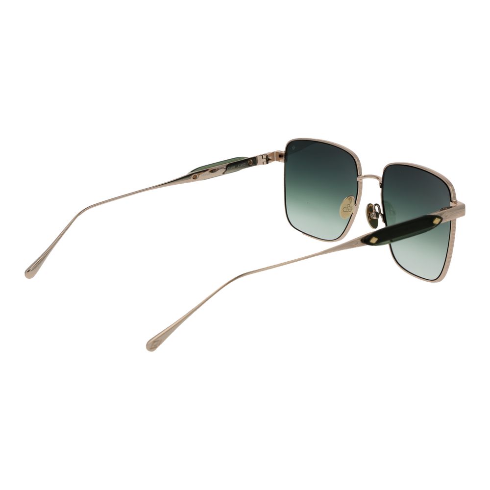 Scotch & Soda Rectangle Gradient Medium-Tint Metal Sunglasses - Rose Gold