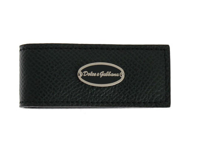 Dolce & Gabbana Green Leather Magnet Money Clip - Designed by Dolce & Gabbana Available to Buy at a Discounted Price on Moon Behind The Hill Online Designer Discount Store