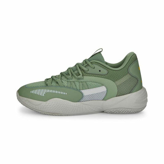 Basketball Shoes for Adults Puma Court Rider 2.0 Green Unisex - Designed by Puma Available to Buy at a Discounted Price on Moon Behind The Hill Online Designer Discount Store