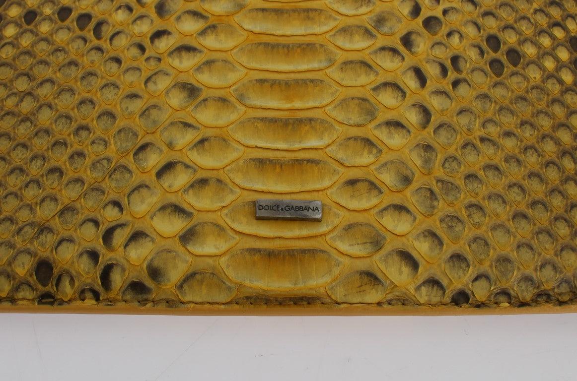 Yellow Snakeskin P2 Tablet eBook Cover designed by Dolce & Gabbana available from Moon Behind The Hill's Accessories range