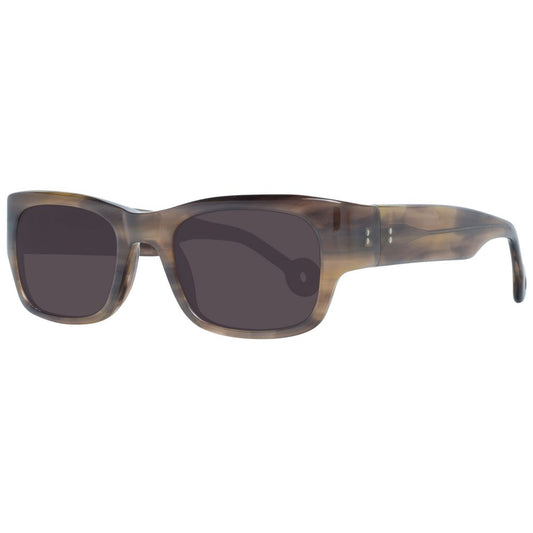 Hally & Son HA&-1035726 Brown Unisex Sunglasses