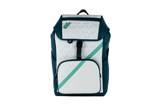 Michael Kors Cooper Large Sport Flap Backpack (Dark Lagoon)
