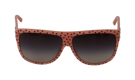 Brown Stars Acetate Frame Women Shades Sunglasses - Designed by Dolce & Gabbana Available to Buy at a Discounted Price on Moon Behind The Hill Online Designer Discount Store