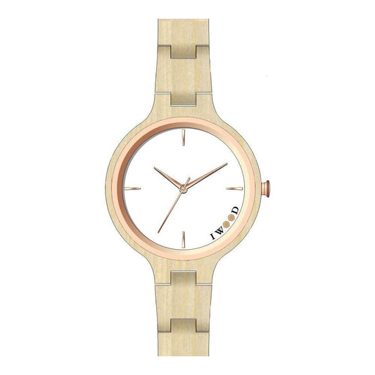 Iwood Real Wood Ladies Watch IW18442001 - Designed by Iwood Available to Buy at a Discounted Price on Moon Behind The Hill Online Designer Discount Store