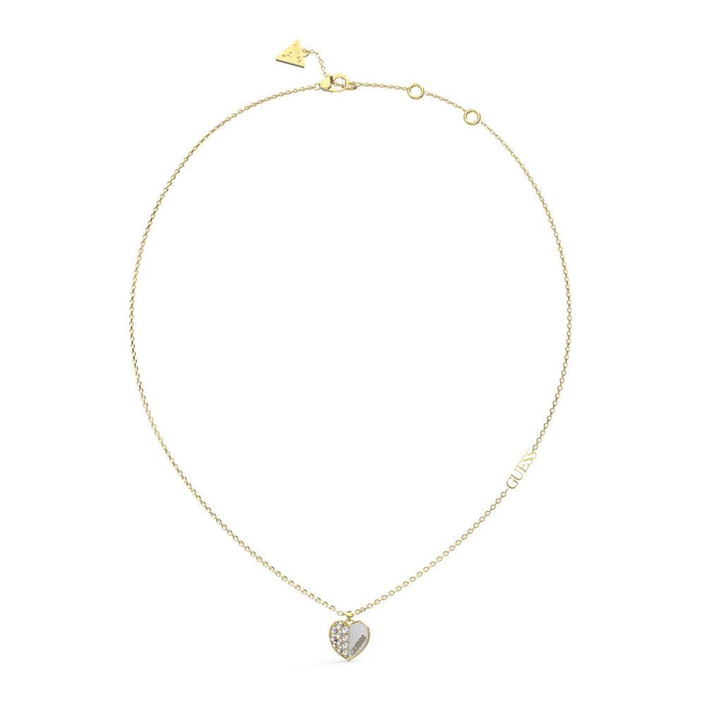 Guess Ladies Necklace JUBN03041JWYGWHTU - Designed by Guess Available to Buy at a Discounted Price on Moon Behind The Hill Online Designer Discount Store