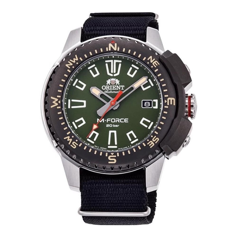 Orient M-Force Automatic RA-AC0N03E10B Mens Watch designed by Orient available from Moon Behind The Hill's Men's Jewellery & Watches range