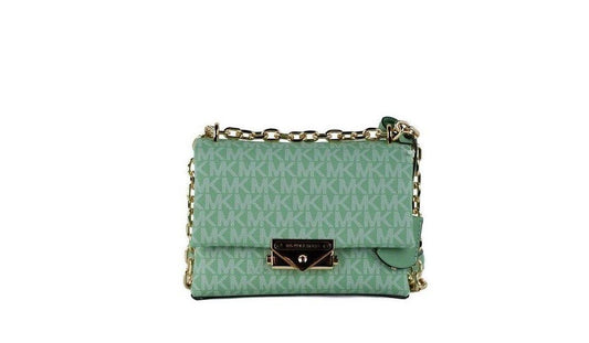 Michael Kors Cece Small Convertible Flap Crossbody Shoulder Bag (Sea Green Multi) designed by Michael Kors available from Moon Behind The Hill 's Handbags, Wallets & Cases > Handbags > Womens range
