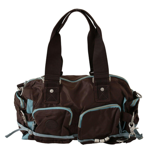 Brown Handbag Duffel Travel Purse - Designed by WAYFARER Available to Buy at a Discounted Price on Moon Behind The Hill Online Designer Discount Store