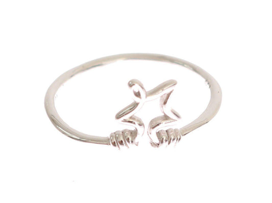 Silver Womens Star 925 Silver Authentic Ring designed by Nialaya available from Moon Behind The Hill 's Jewelry > Rings > Womens range