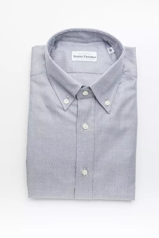 Robert Friedman Men's Beige Cotton Shirt designed by Robert Friedman available from Moon Behind The Hill 's Clothing > Shirts & Tops > Mens range